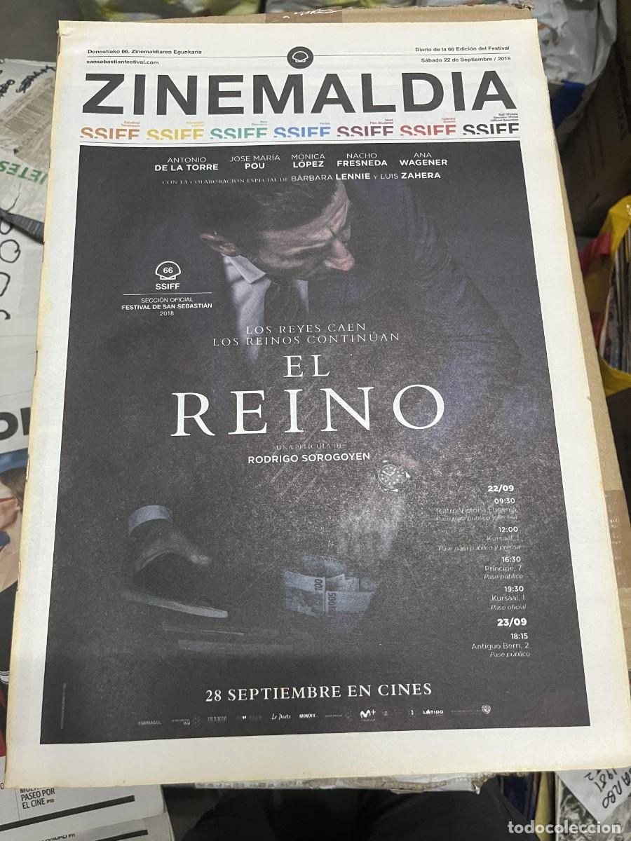 Cine: ZINEMALDIA DIARIO DE LA 66 EDICION DEL FESTIVAL SAN SEBASTIAN (22-9-2018) EL REINO