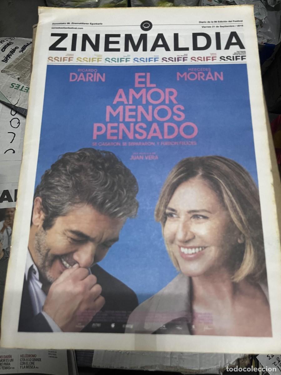 Cine: ZINEMALDIA DIARIO DE LA 66 EDICION DEL FESTIVAL SAN SEBASTIAN (21-9-2018) EL AMOR MENOS PENSADO