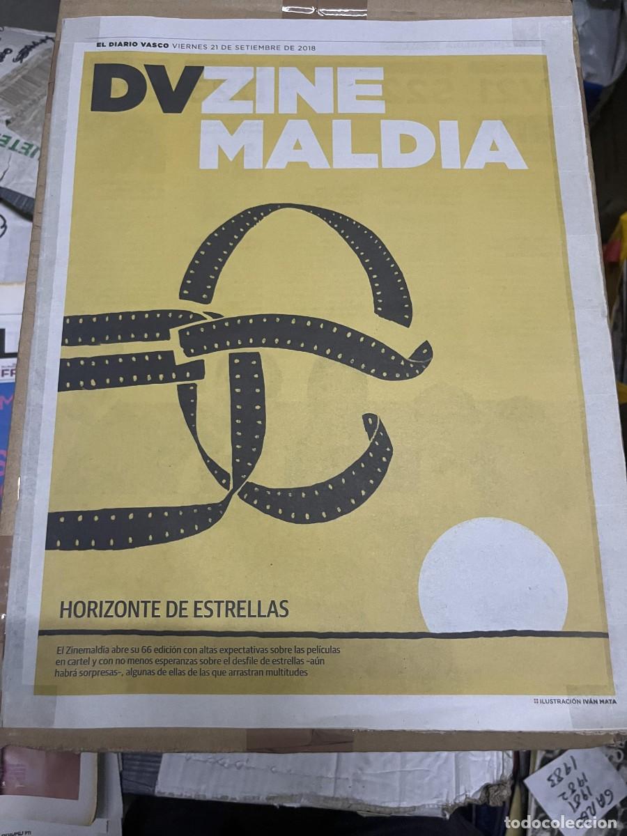 Cine: DIARIO VASCO (21-9-2018) DVZINE MALDIA HORIZONTE DE ESTRELLAS CINE ZINEMALDIA 66 EDICION