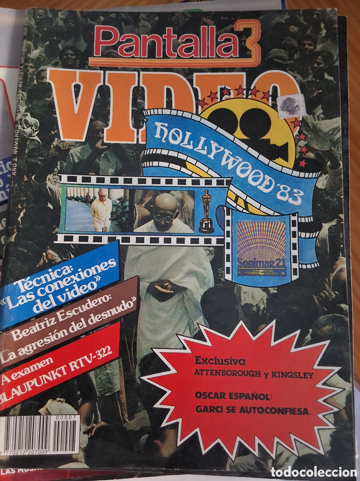 Cine: Pantalla 3 revista cine n&uacute;mero 7 a&ntilde;o 1983/5