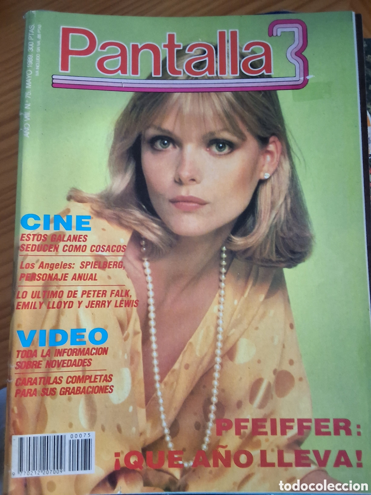 Cine: Pantalla 3 revista cine n&uacute;mero 75 a&ntilde;o 1989/5