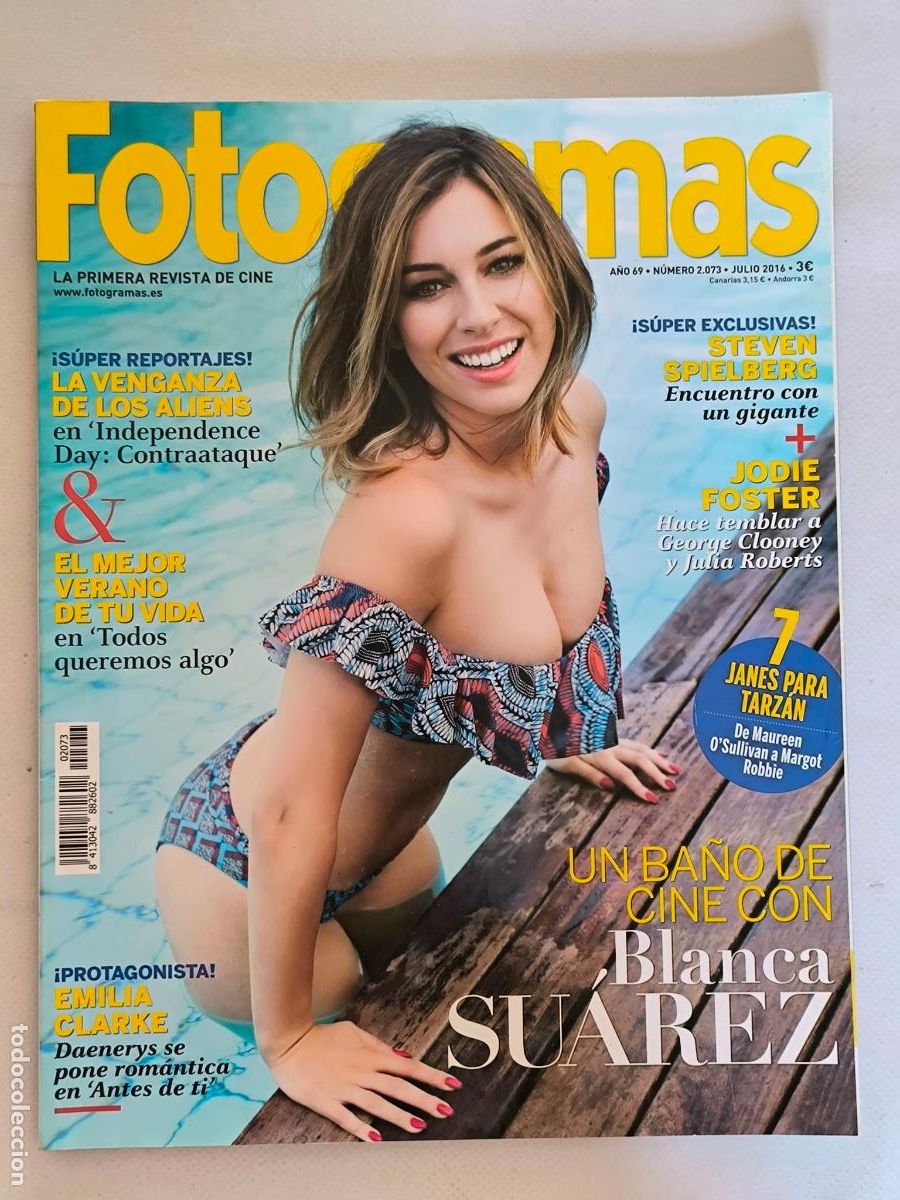 Cine: FOTOGRAMAS N&ordm; 2073 - A&Ntilde;O 69 - JULIO 2016 - BLANCA SUAREZ (AL)
