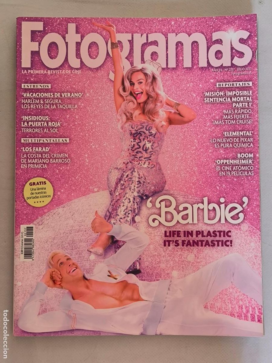 Cine: FOTOGRAMAS N&ordm; 2157 - A&Ntilde;O 76 - JULIO 2023 - BARBIE (P2)