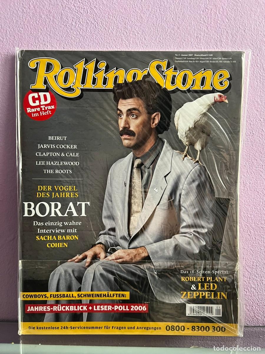 Cine: Rolling Stone Magazine Italy 2007 #40 Sacha Baron Cohen Sienna Miller Joss Stone