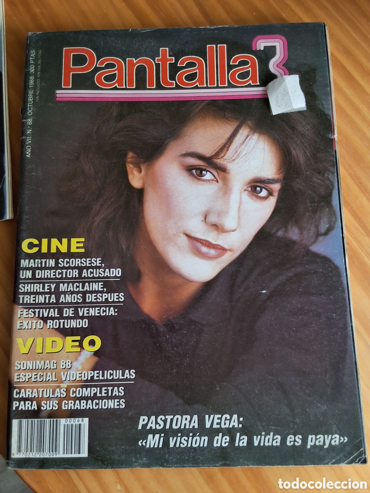 Cine: Pantalla 3 revista cine n&uacute;mero 68 a&ntilde;o 1988/10 incluye caratulas