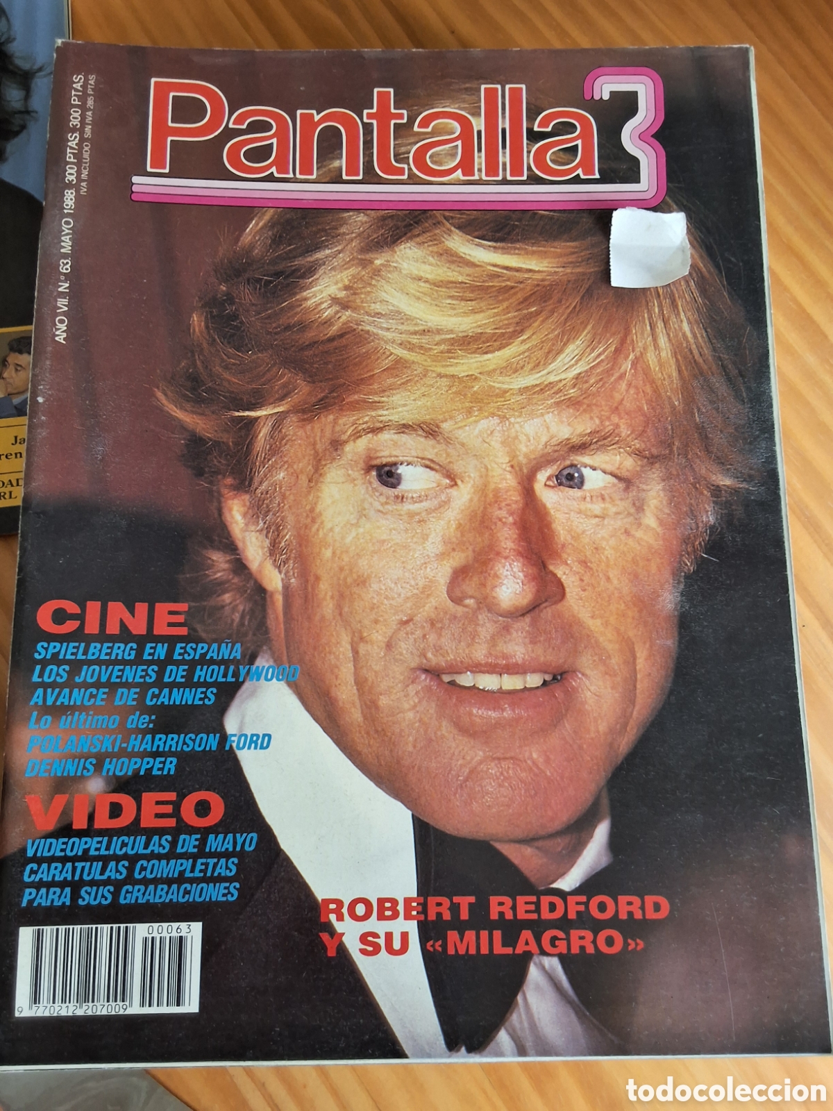 Cine: Pantalla 3 revista cine n&uacute;mero 63 a&ntilde;o 1988/5 incluye caratulas