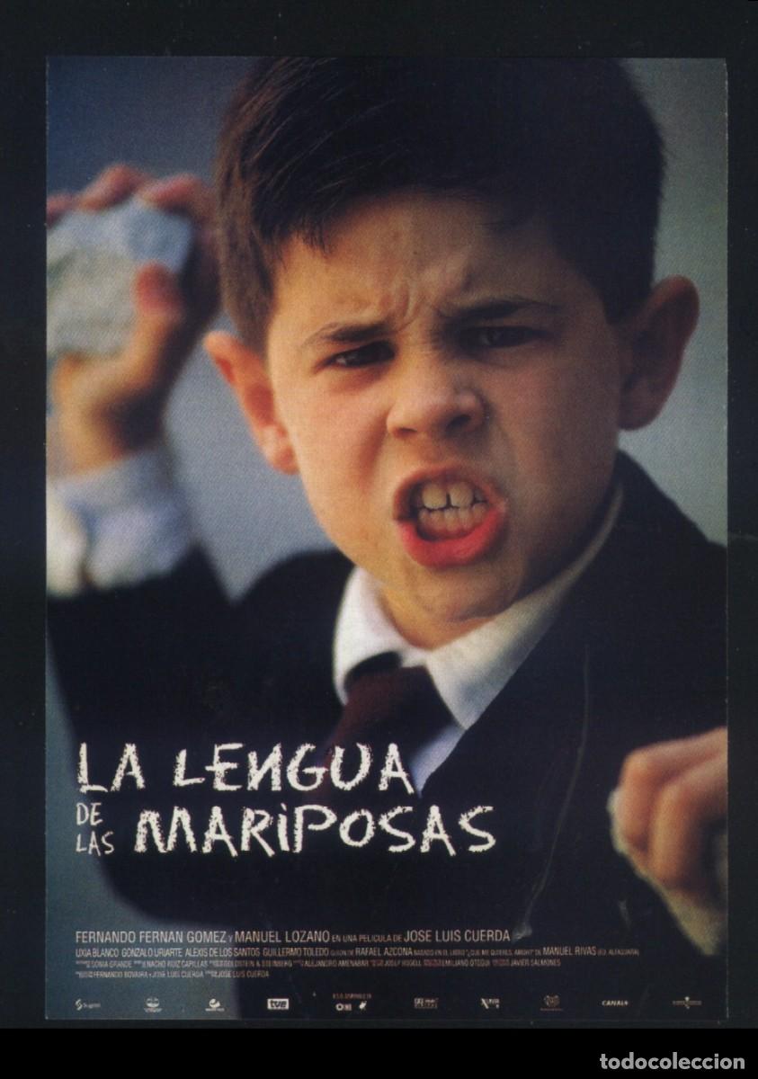 Cine: Q-11971- LA LENGUA DE LAS MARIPOSAS (FICHA T&Eacute;CNICA) Fernando Fern&aacute;n G&oacute;mez - Manuel Lozano
