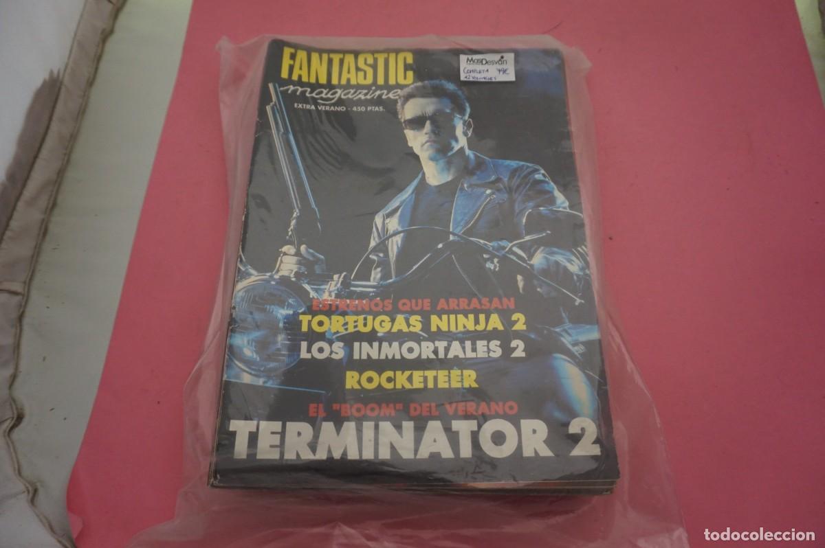 Cine: TRAS/ REVISTA FANTASTIC MAGAZINE - 12 VOLUMENES COLECCION COMPLETA