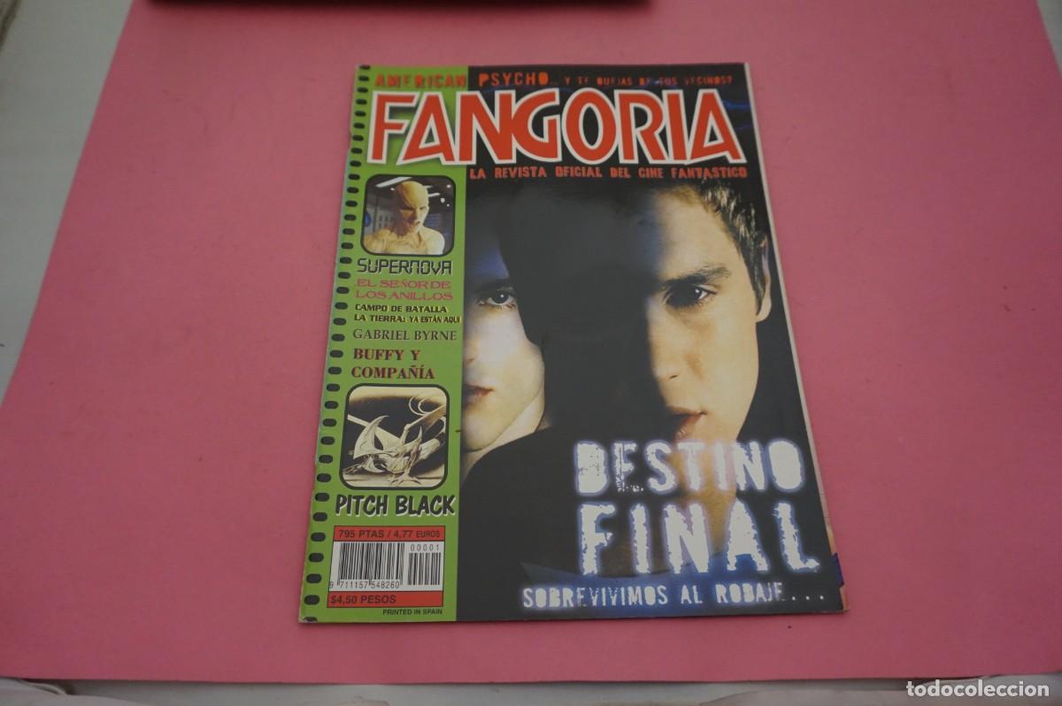 Cine: MC/ REVISTA FANGORIA - DESTINO FINAL - SOBREVIVIMOS AL RODAJE....