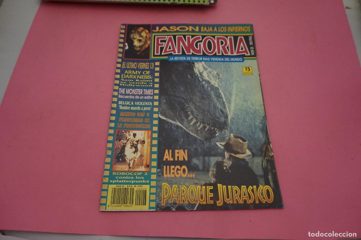 Cine: MC/ REVISTA FANGORIA - NUM 23 - AL FIN LLEGO... PARQUE JURASICO