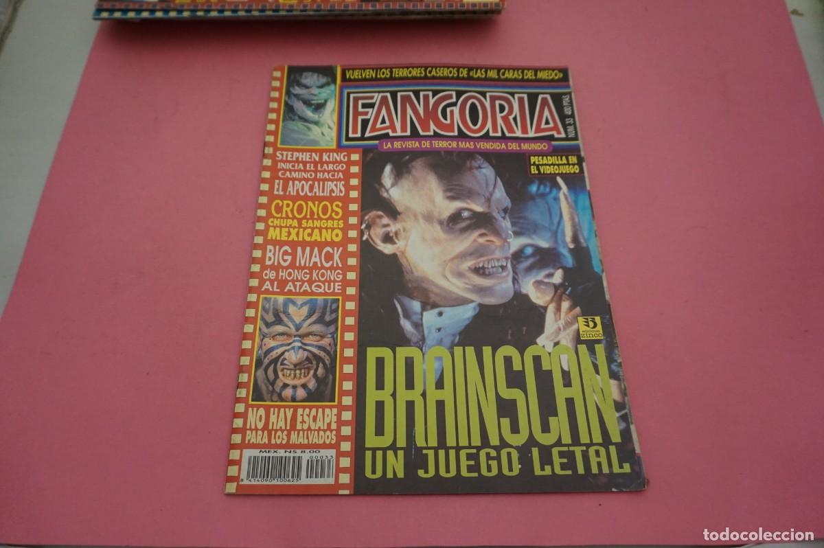 Cine: MC/ REVISTA FANGORIA - NUM 33 - BRAINSCAN UN JUEGO LETAL