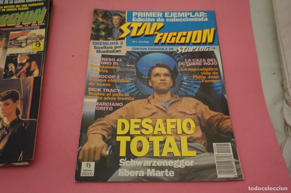 Cine: MC/ REVISTA STAR FICCION - N&ordm; 1 - DESAFIO TOTAL - SCHWARZENEGGER LIBERA MARTE