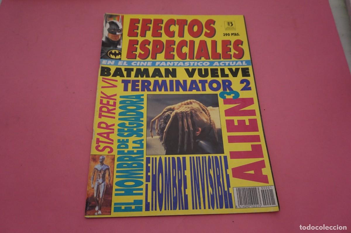 Cine: MC/ REVISTA - EFECTOS ESPECIALES EN EL CINE FANTASTICO ACTUAL - N&ordm; 1 / EDICIONES ZINCO