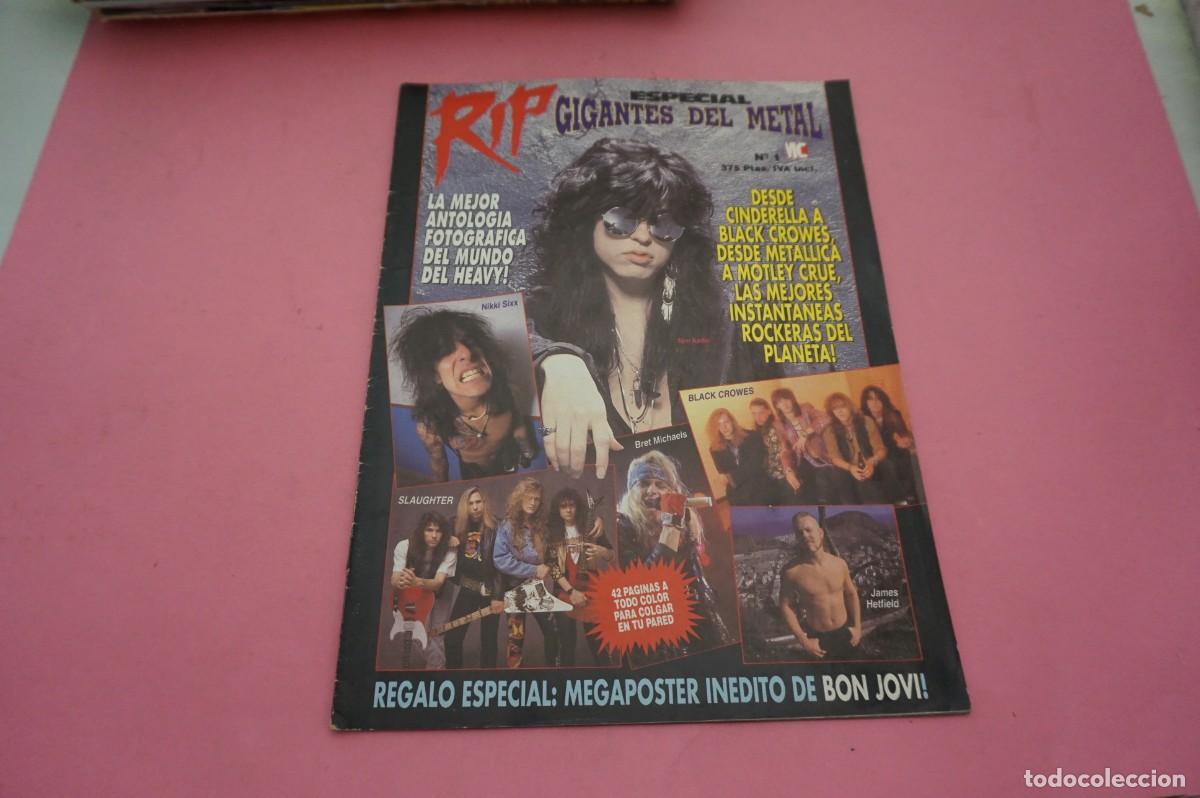 Cine: MC/ REVISTA RIP N&ordm; 1 - ESPECIAL GIGANTES DEL METAL