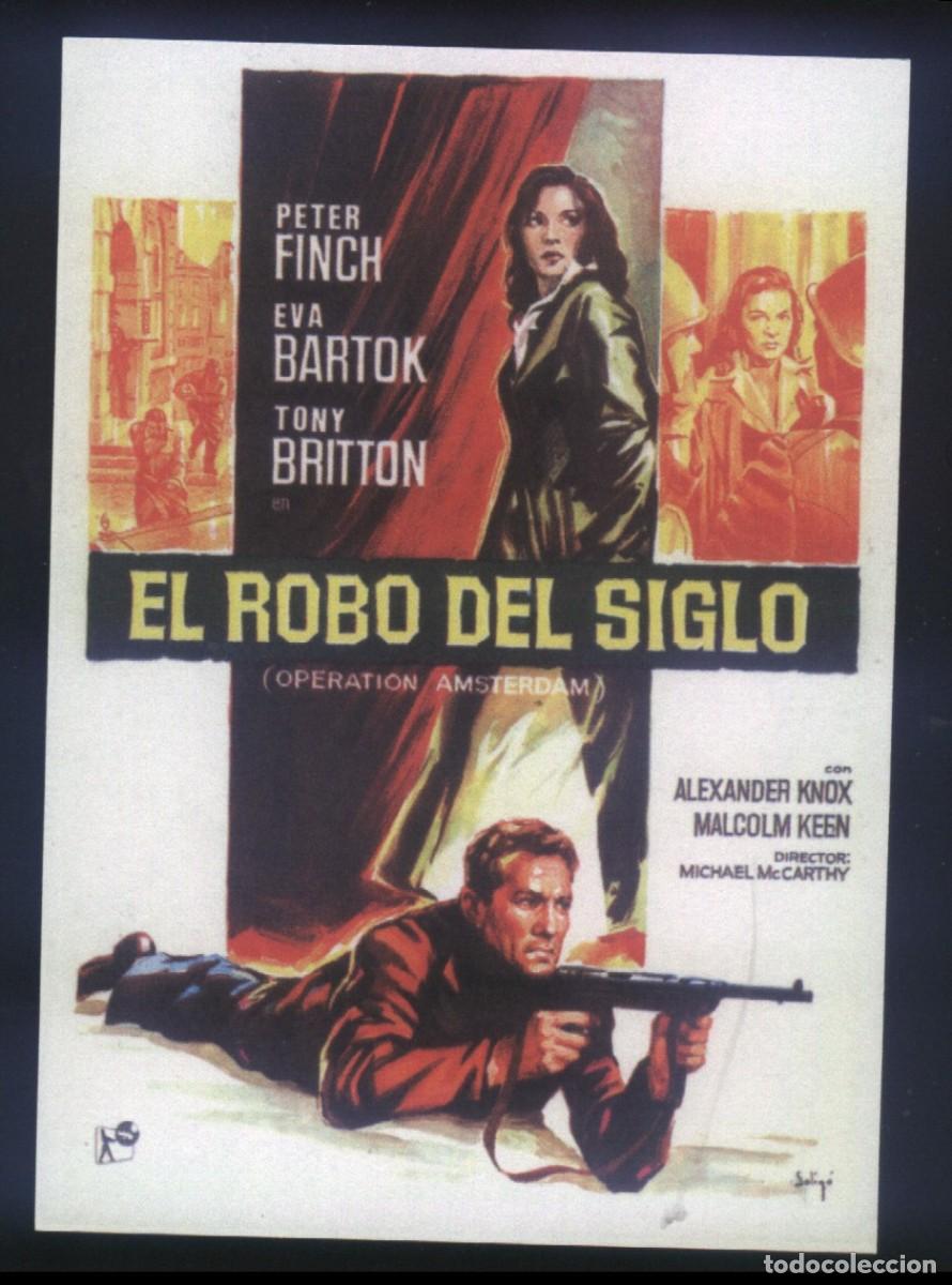 Cine: Q-00558- EL ROBO DEL SIGLO (Operation Amsterdam) (SOLIG&Oacute;) Peter Finch