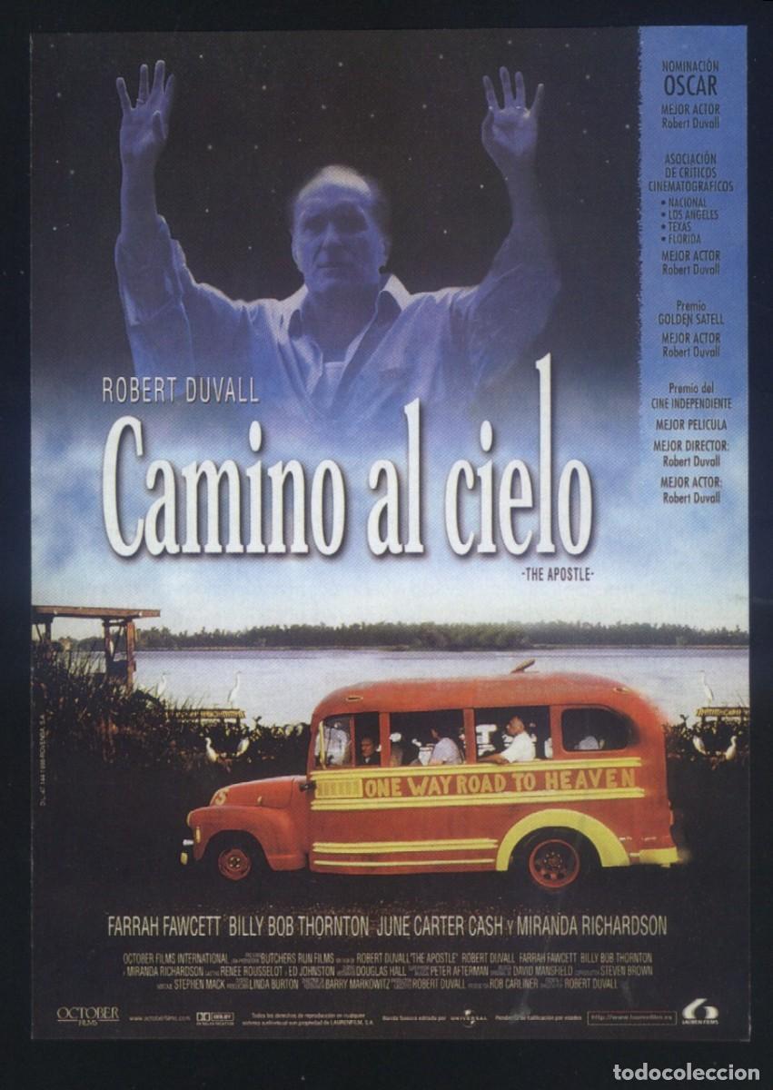 Cine: Q-11976- Camino al cielo (The Apostle) (Ficha T&eacute;cnica) Robert Duvall - Farrah Fawcett