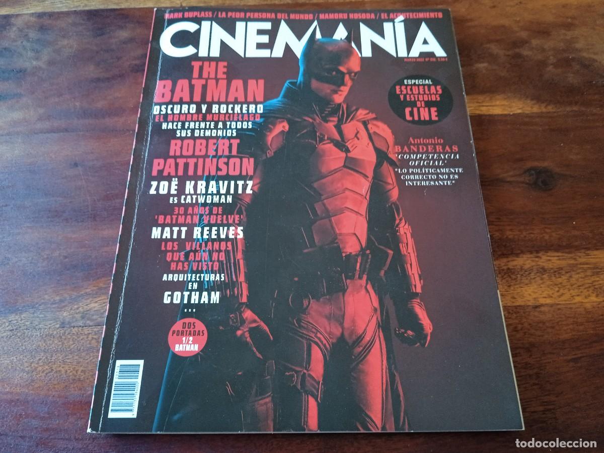 Cine: Revista Cinemania Marzo 2022 N&ordm; 318 The Batman - Revista original Cinemania 2022
