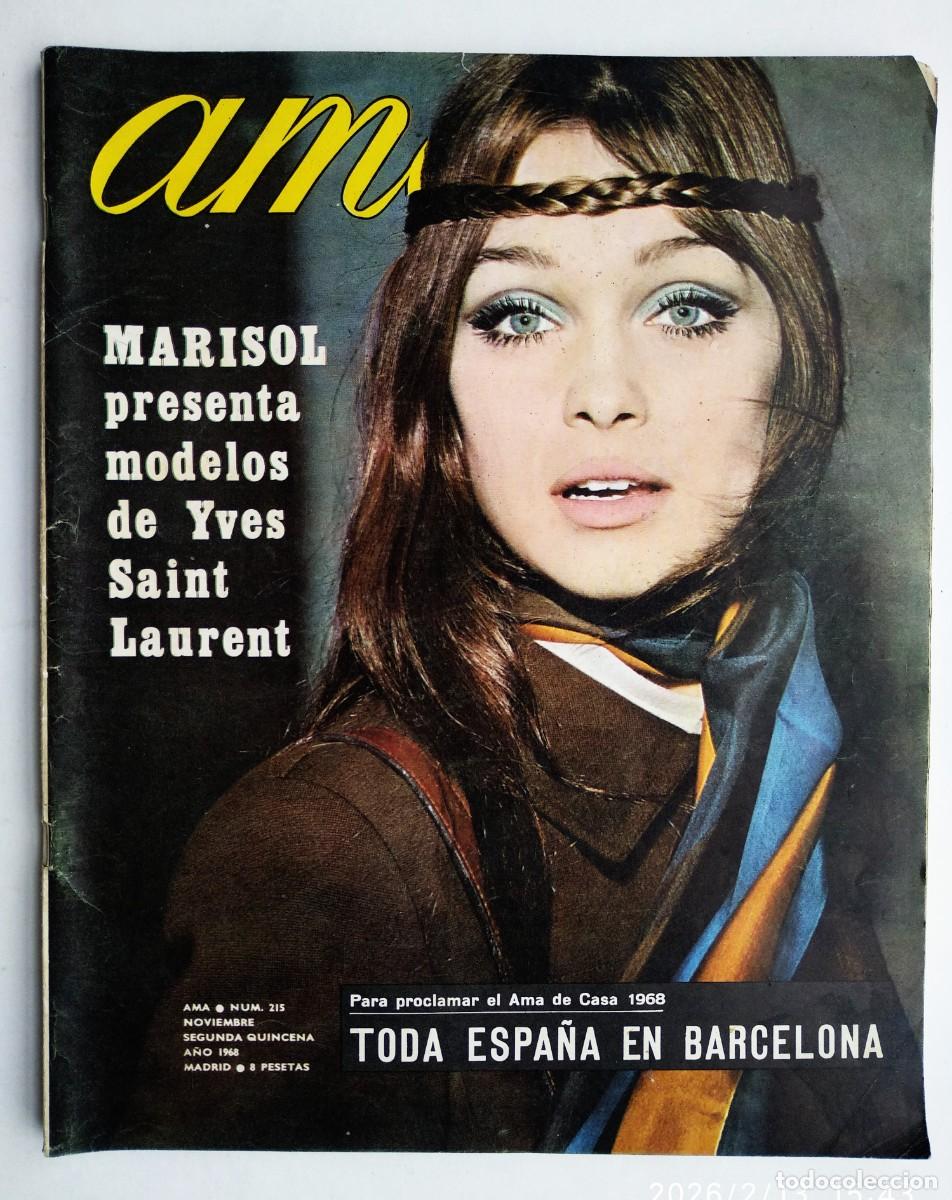Cine: MARISOL. GREGORY PECK.. REVISTA AMA. 1968.