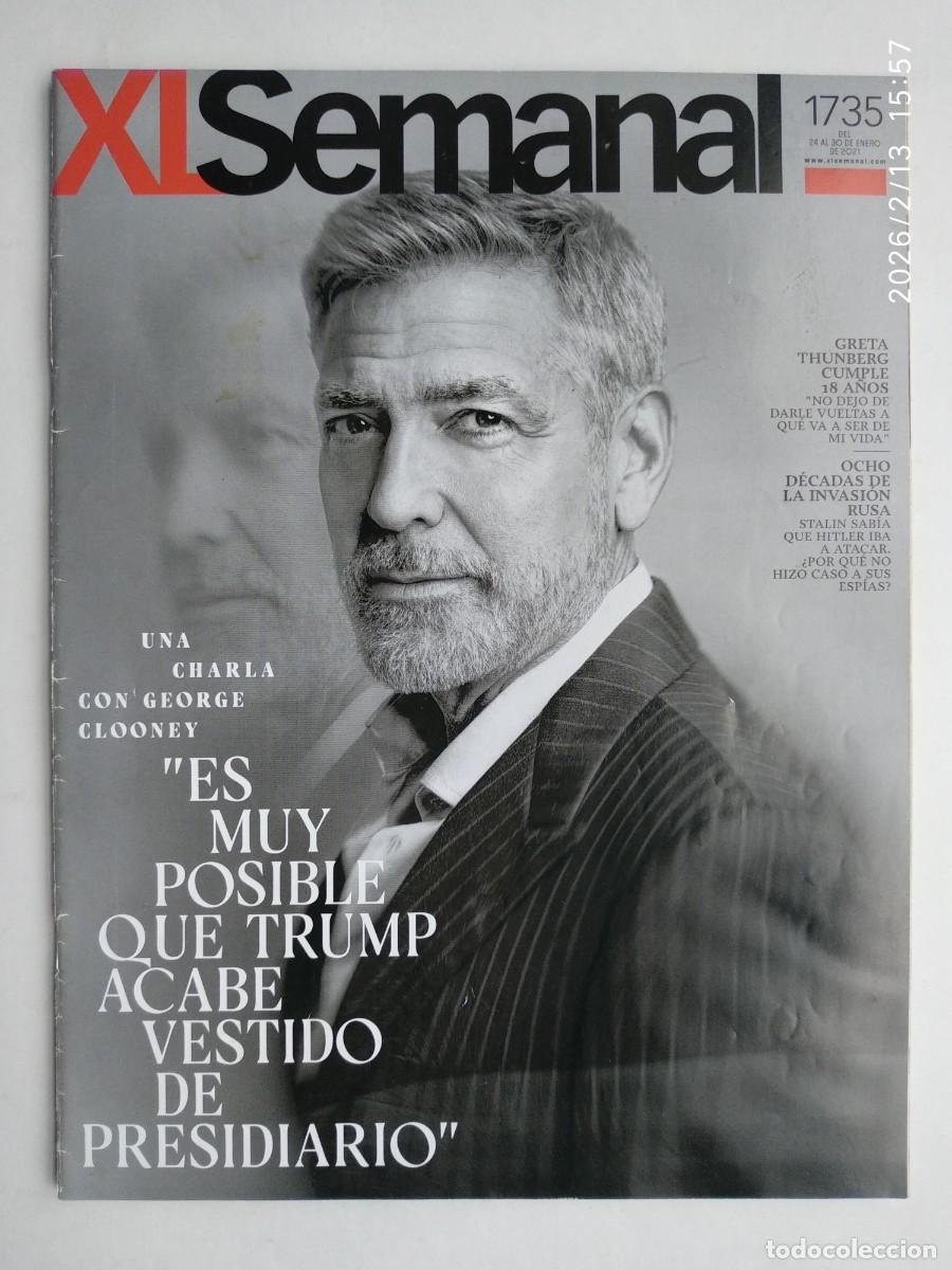 Cine: GEORGE CLOONEY.CRETA THUNBERG. REVISTA SEMANAL. 2021.