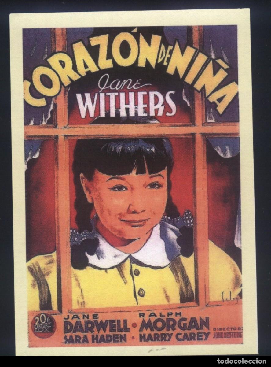 Cine: Q-01454- CORAZON DE NI&Ntilde;A (Little Miss Nobody) (SOLIG&Oacute;) Jane Withers