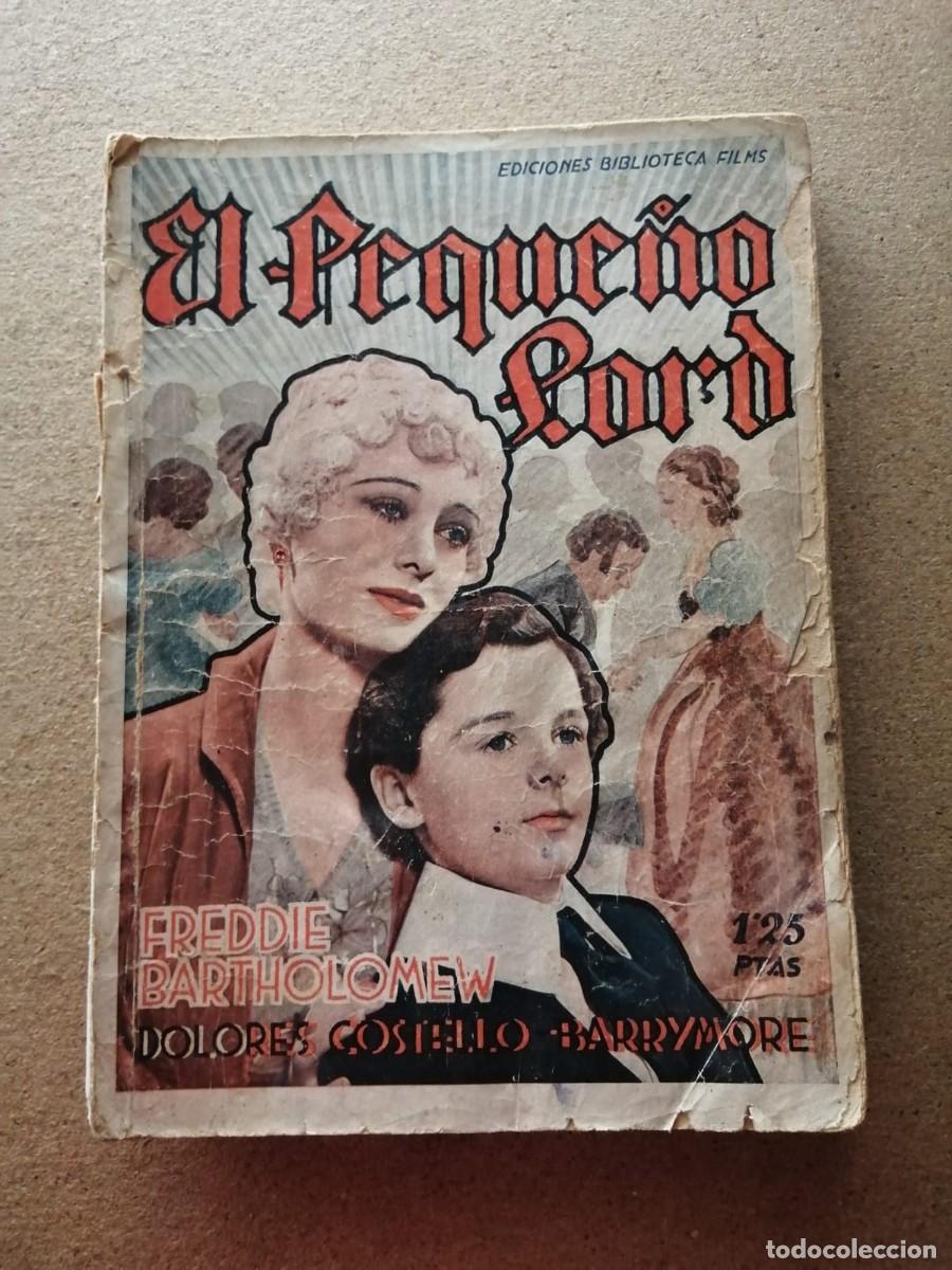 Cine: BIBLIOTECA FILMS. EL PEQUE&Ntilde;O LORD (FREDDIE BARTHOLOMEW)