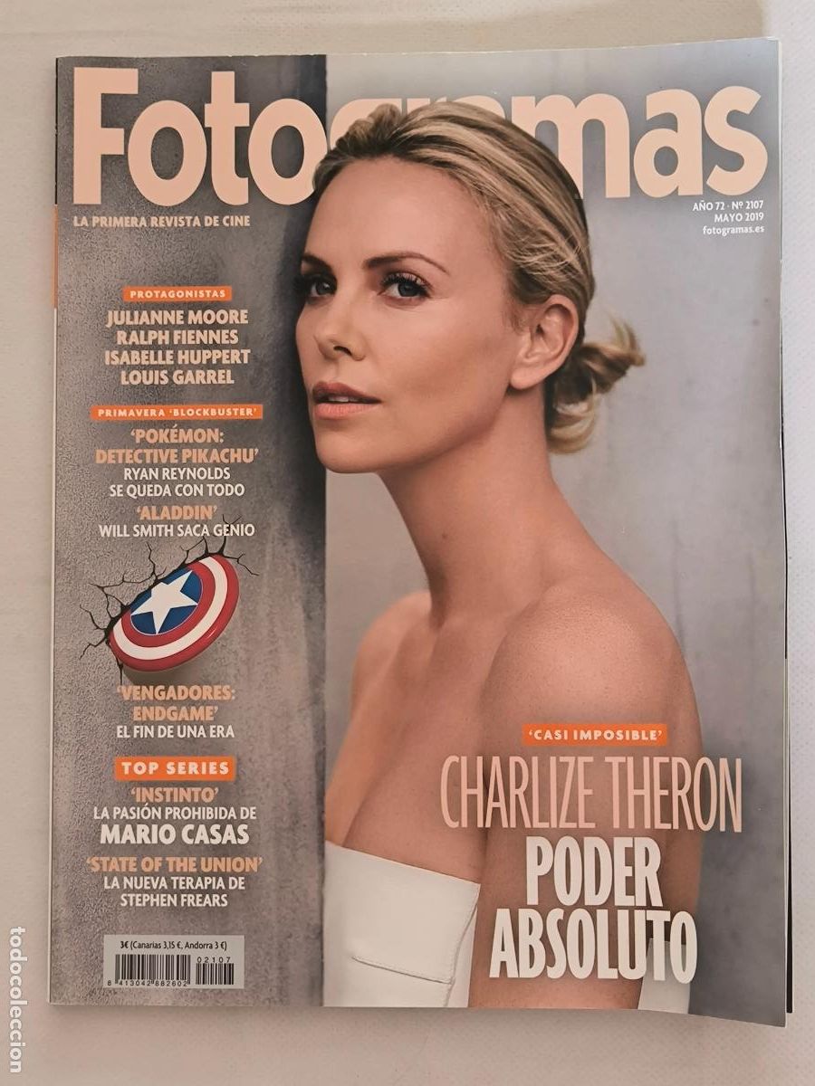Cine: FOTOGRAMAS N&ordm; 2107 - A&Ntilde;O 71 - MAYO 2019 - CHARLIZE THERON (Q1)