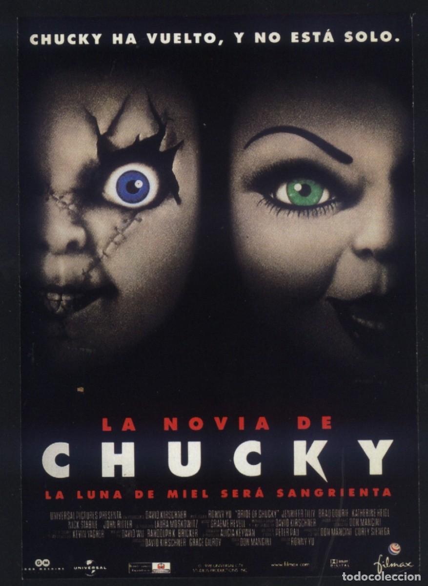 Cine: Q-11981- La novia de Chucky (Bride of Chucky) (FICHA T&Eacute;CNICA) Jennifer Tilly - Brad Dourif