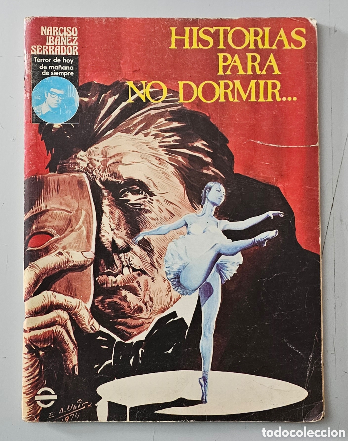 Cine: REVISTA HISTORIAS PARA NO DORMIR N&deg;6 de Narciso Ib&aacute;&ntilde;ez Serrador (Espa&ntilde;a - 1974) TERROR SCI-FI
