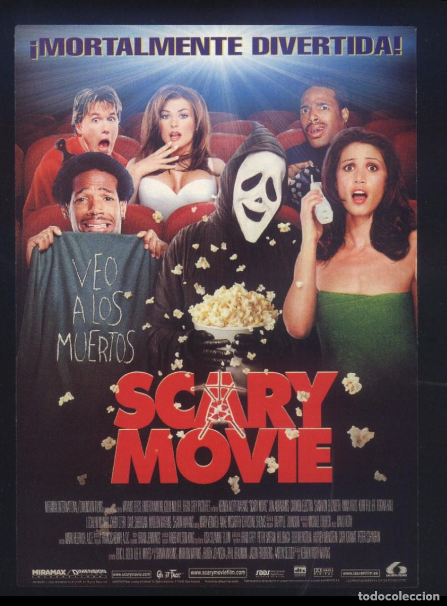 Cine: Q-11983- SCARY MOVIE (FICHA T&Eacute;CNICA) Anna Faris - Jon Abrahams - Carmen Electra
