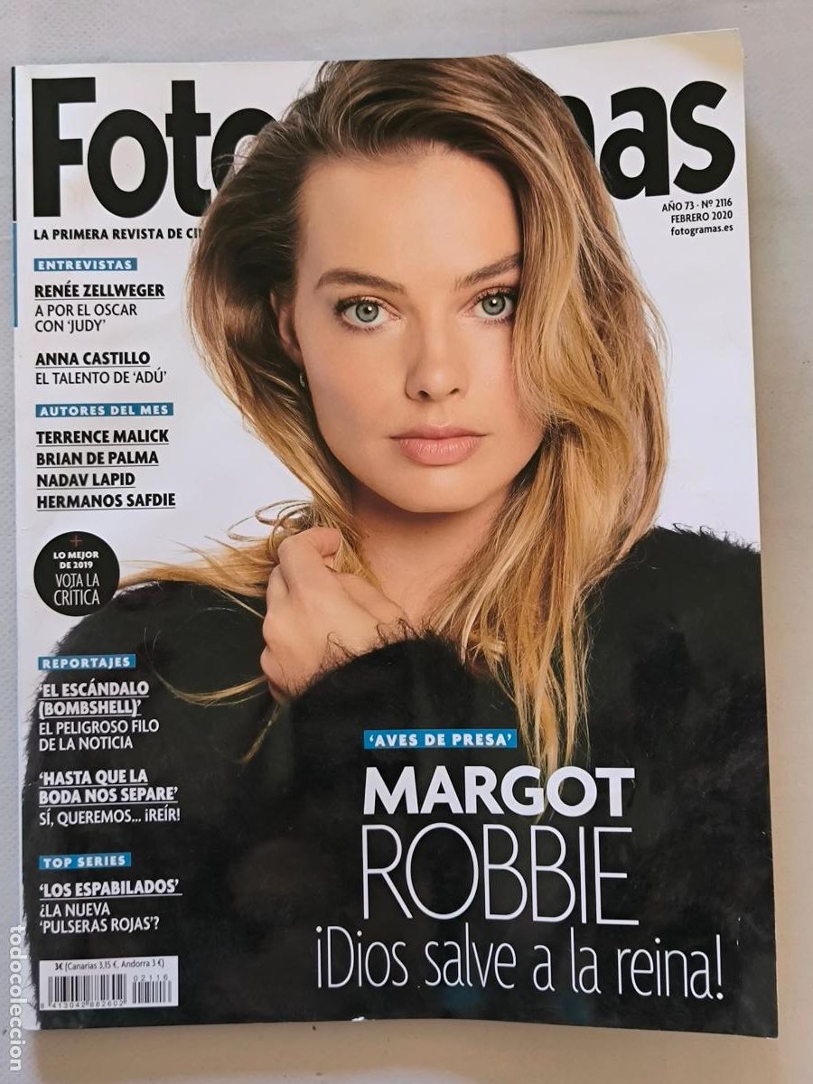Cine: FOTOGRAMAS N&ordm; 2116 - FEBRERO 2020 - MARGOT ROBBIE / AVES DE PRESA (C3)