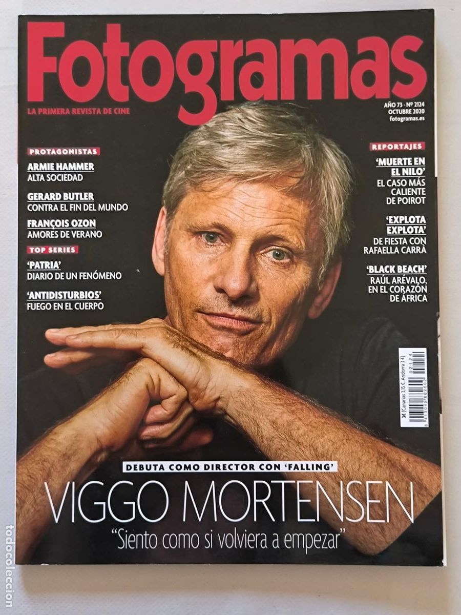 Cine: FOTOGRAMAS N&ordm; 2124 - A&Ntilde;O 73 - OCTUBRE 2020 - VIGGO MORTENSEN (CO)