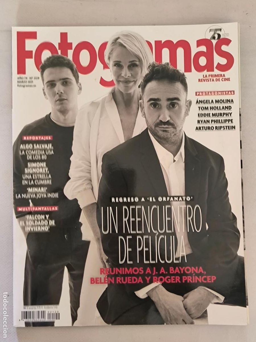 Cine: FOTOGRAMAS N&ordm; 2129 - A&Ntilde;O 74 - MARZO 2021 - J. A. BAYONA / BELEN RUEDA (CO)