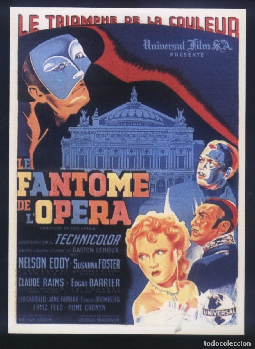 Cine: Q-11987- LE FANTOME DE L&acute;OPERA (EL FANTASMA DE LA &Oacute;PERA) (Phantom Of The Opera) NELSON EDDY
