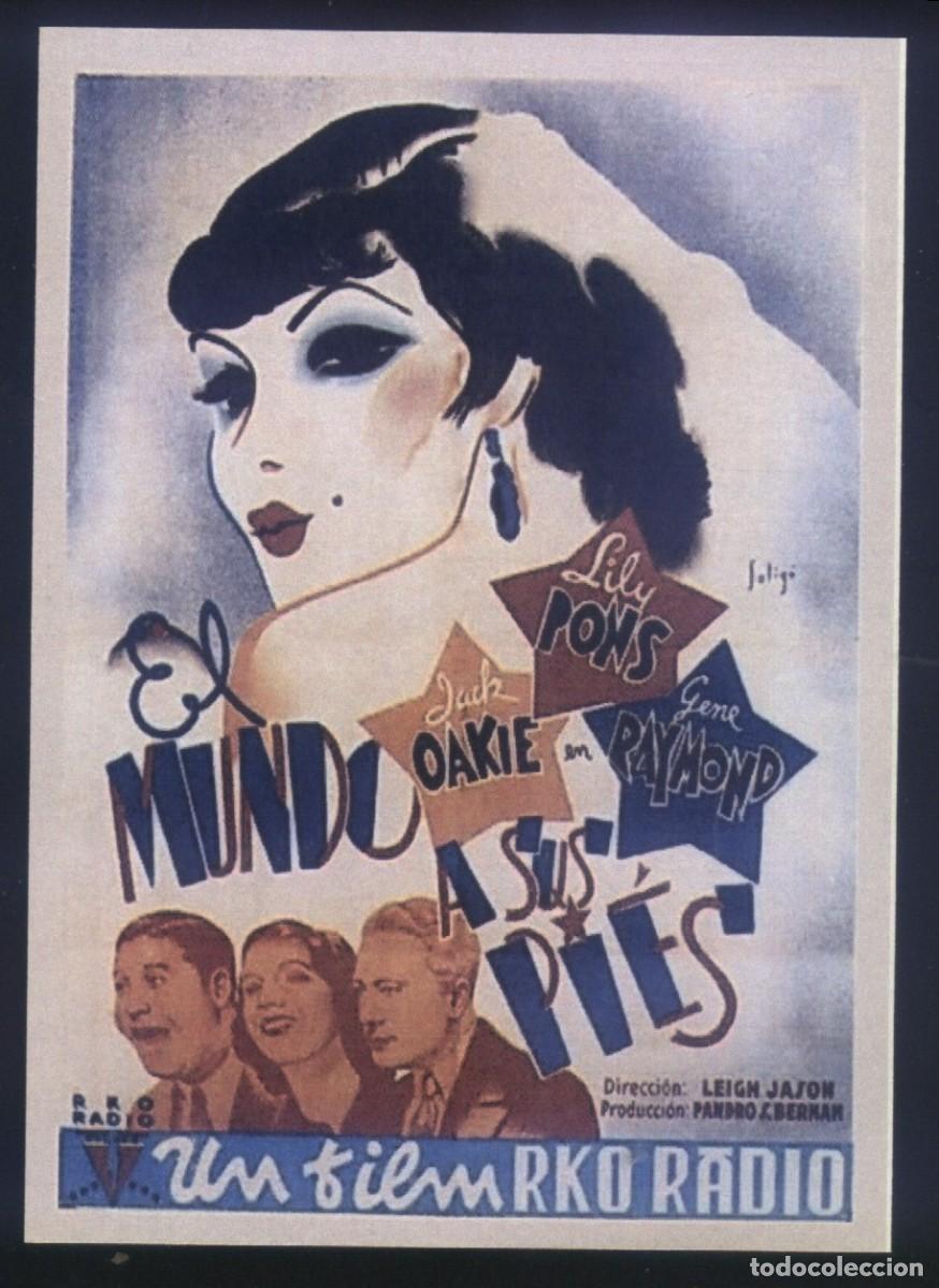 Cine: Q-07440- EL MUNDO A SUS PIES (That Girl from Paris) (SOLIG&Oacute;) LILY PONS