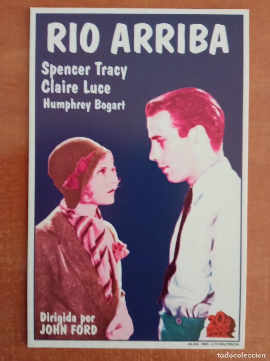 Cine: RIO ARRIBA, SPENCER TRACY, HUMPHREY BOGART,REPRODUCCI&Oacute; O FACSIMIL ACARTONADO DE LOS A&Ntilde;OS 80