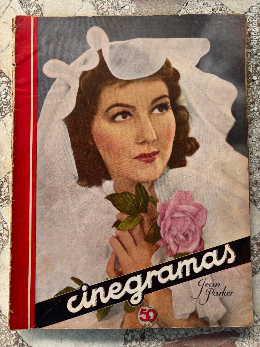 Cine: CINEGRAMAS N&ordm; 66 A&Ntilde;O 1935. JEAN PARKER. AMPARO BOSCH. CASIMIRO ORTA. MARUJA ARIAS.