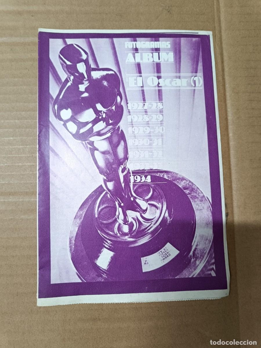 Cine: ANTIGUA REVISTA DE CINE FOTOGRAMAS, ALBUM EL OSCAR, PREMIOS OSCARS 1927 - 1934, HOLLYWOOD -P25