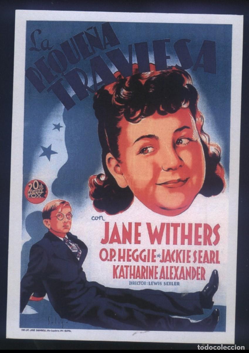Cine: Q-02066- LA PEQUE&Ntilde;A TRAVIESA (SOLIG&Oacute;) Jane Withers