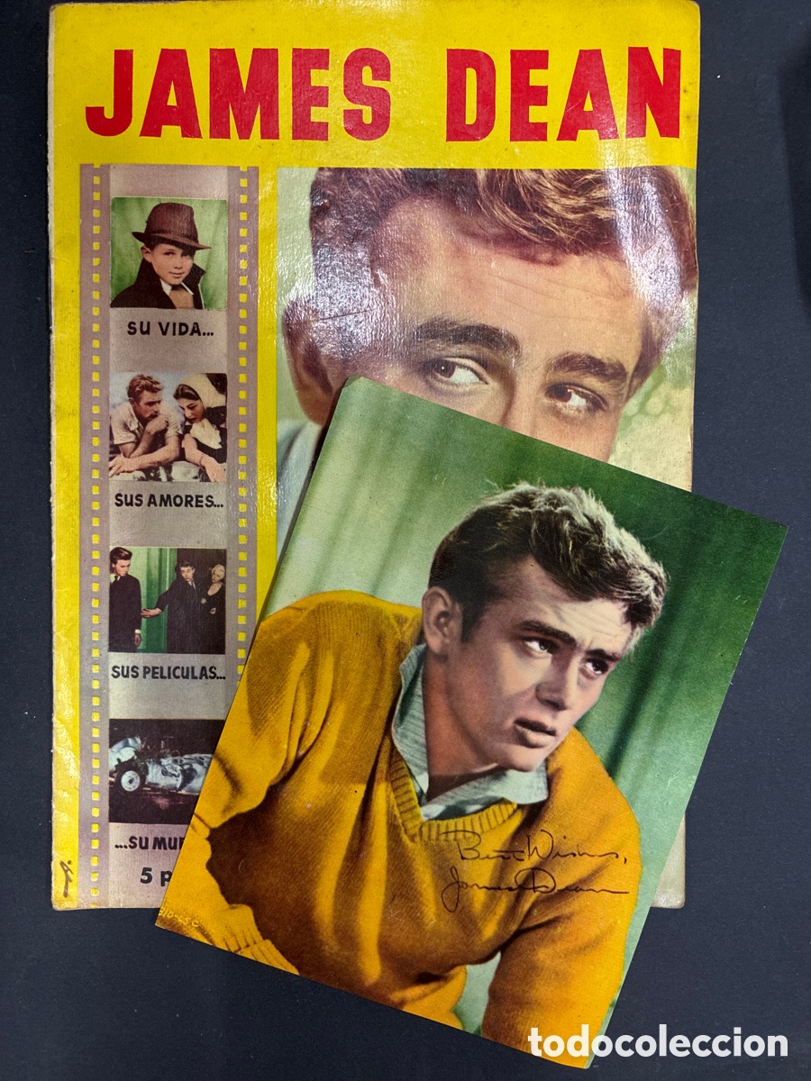 Cine: REVISTA CINECOLOR BIOGRAFIA JAMES DEAN CONTIENE FOTOS + FOTO