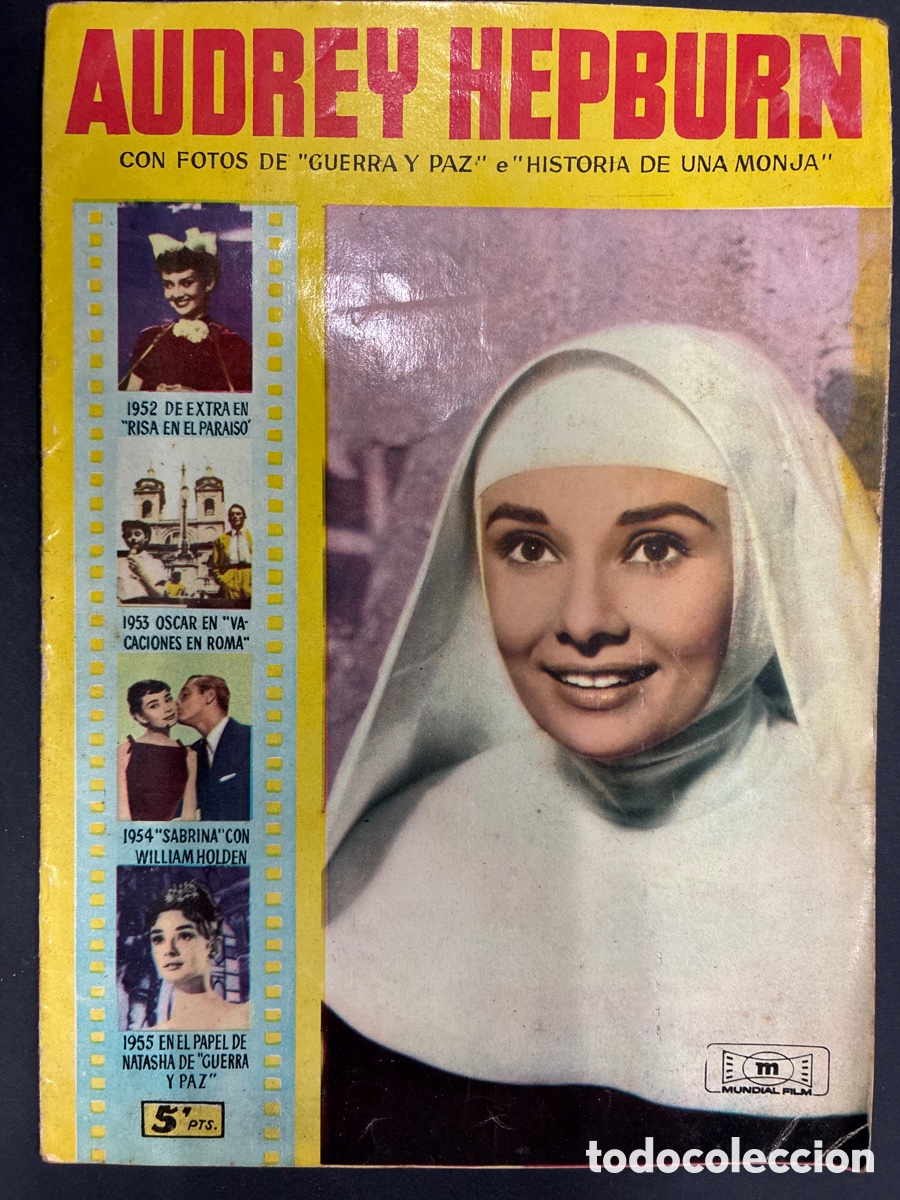 Cine: REVISTA CINECOLOR BIOGRAFIA AUDREYHEPBURN CONTIENE FOTOS