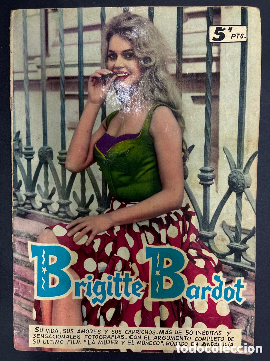 Cine: REVISTA CINECOLOR BIOGRAFIA BRIGITTE BARDOT CONTIENE FOTOS