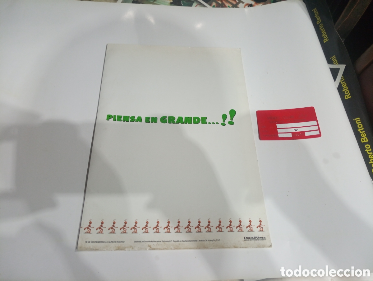 Cine: Catalogo publicidad antz hormigas