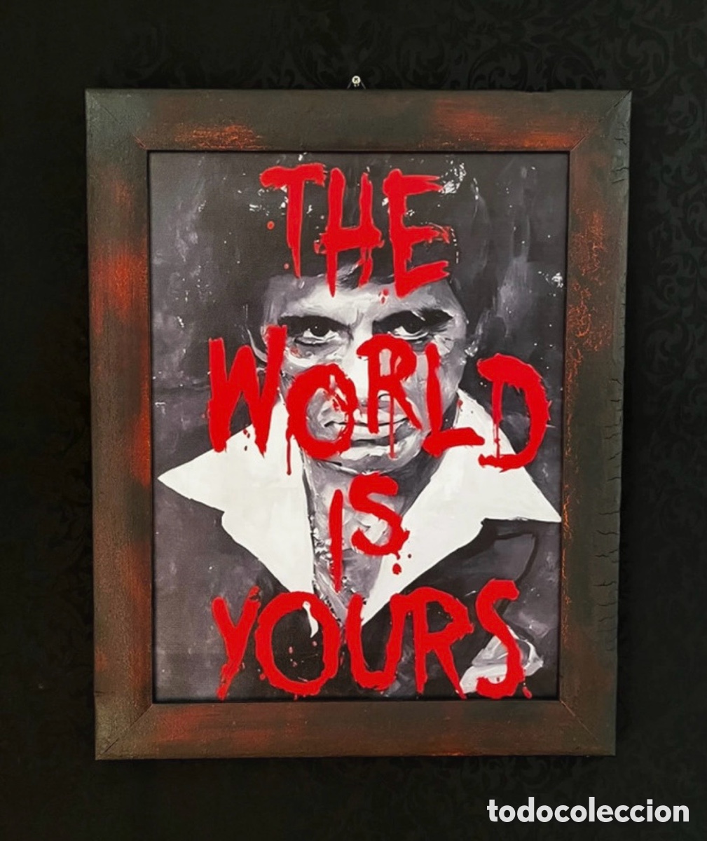 Cine: Quadro Scarface Tony Montana