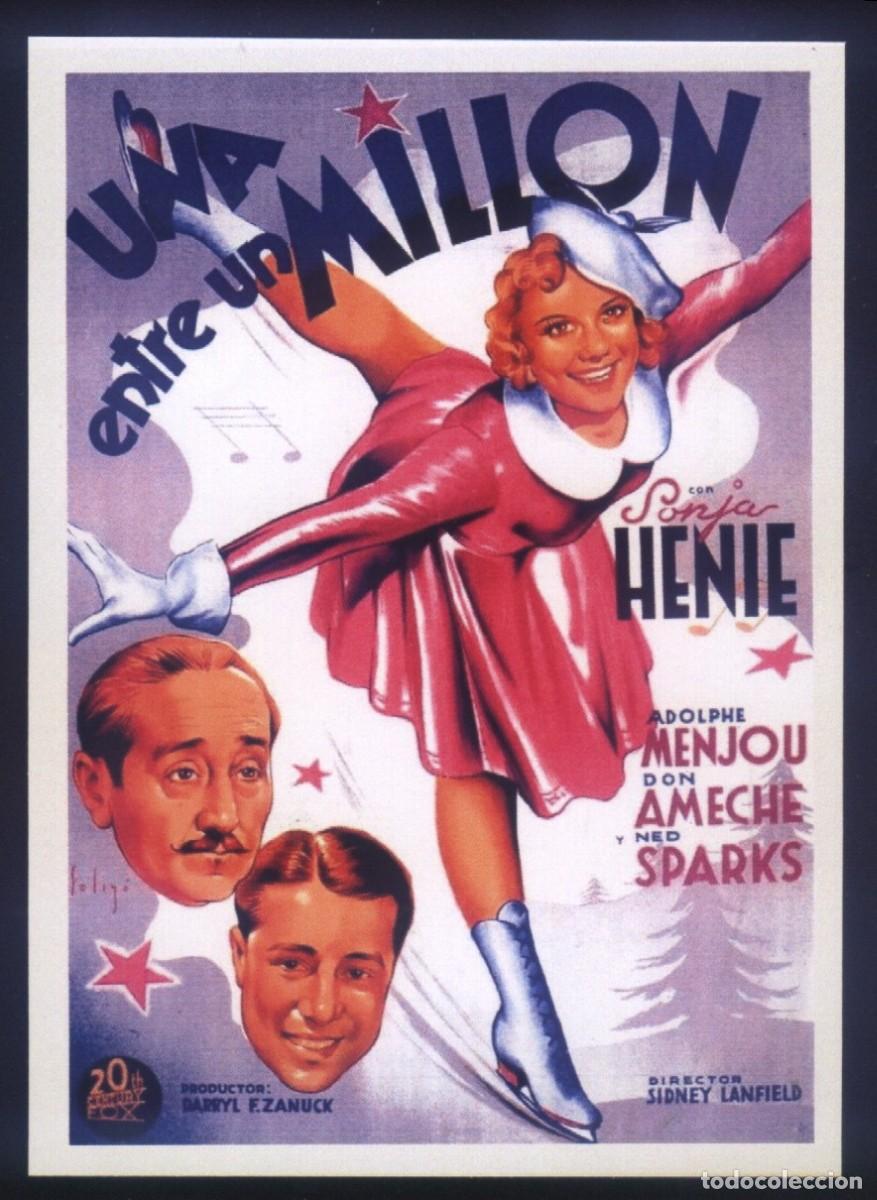 Cine: Q-12000- UNA ENTRE UN MILL&Oacute;N (ONE IN A MILLION) (SOLIG&Oacute;) Sonja Henie