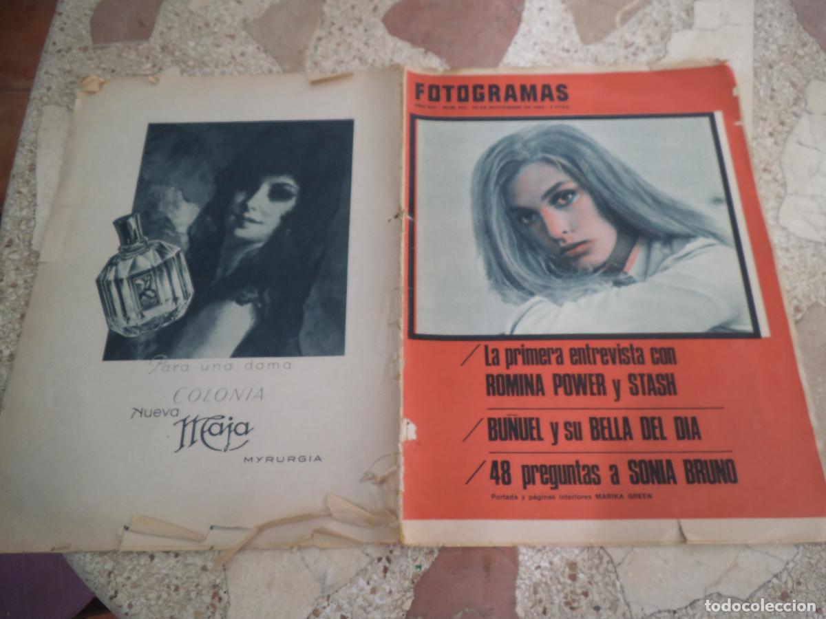 Cine: fotogramas n&ordm; 945, marika green, romina power, bu&ntilde;uel, 48 preguntas sonia bruno, los profesionales,
