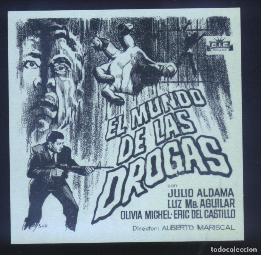 Cine: Q-03444- EL MUNDO DE LAS DROGAS (SOLIG&Oacute;) JULIO ALDAMA