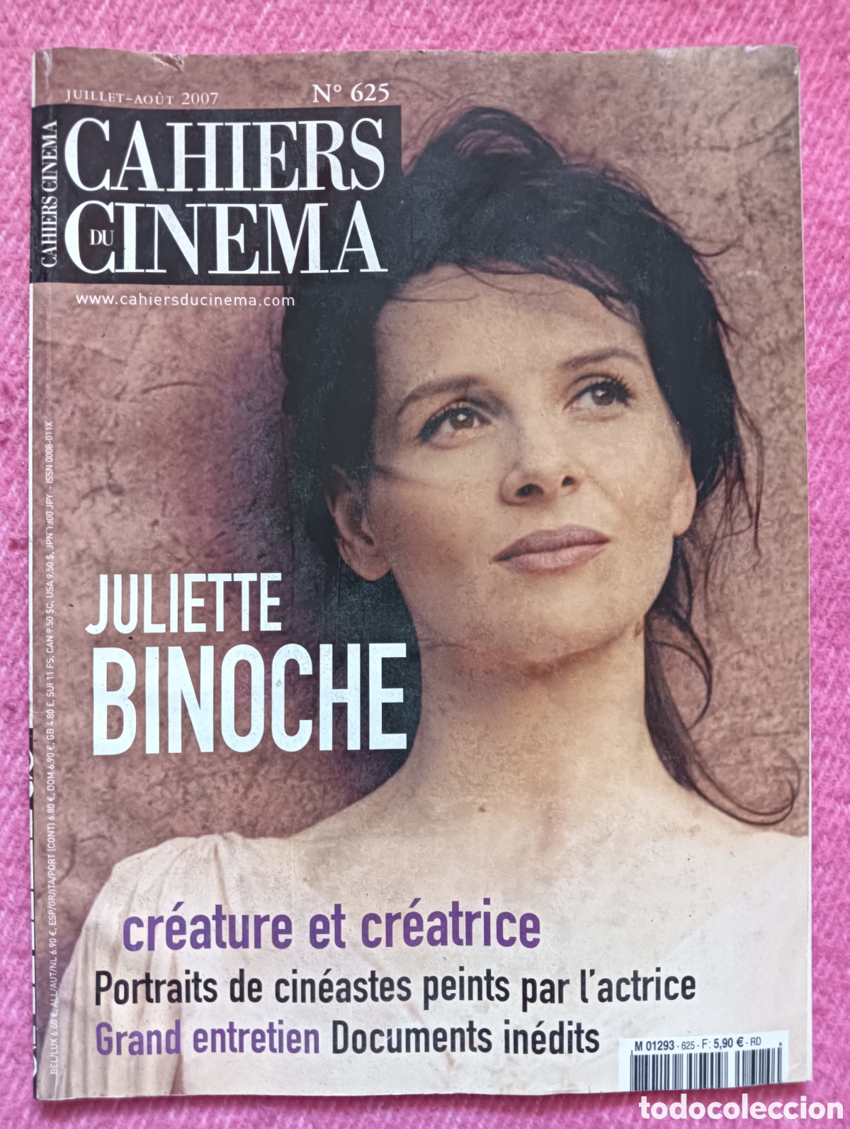Cine: Magazine CAHIERS DU CINEMA 625 - Juliette Binoche / Marco Bellocchio / Cohen / Jean Luc Godard