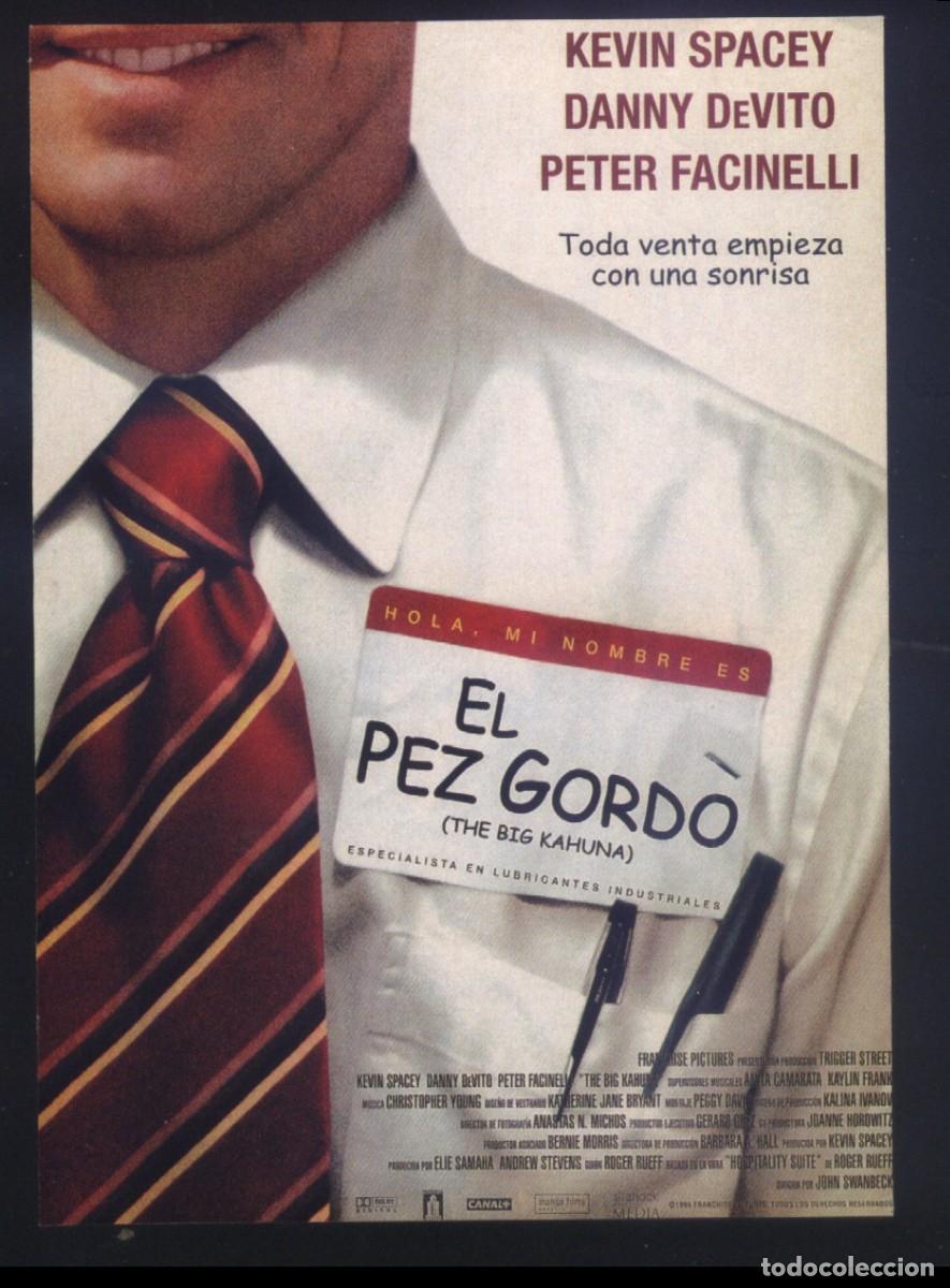 Cine: Q-12008- EL PEZ GORDO (The Big Kahuna) (FICHA T&Eacute;CNICA) Kevin Spacey - Danny DeVito
