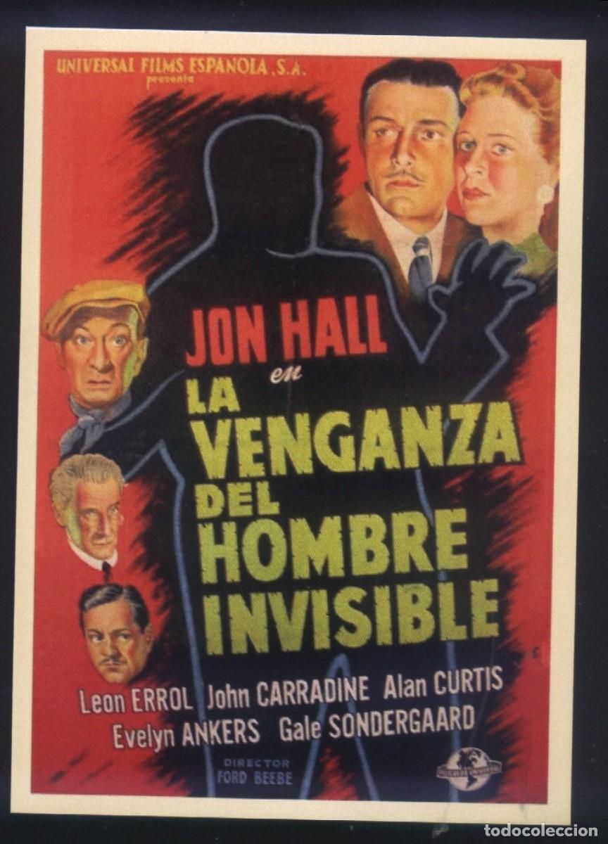 Cine: Q-12009- La venganza del hombre invisible (The Invisible Man's Revenge) Jon Hall