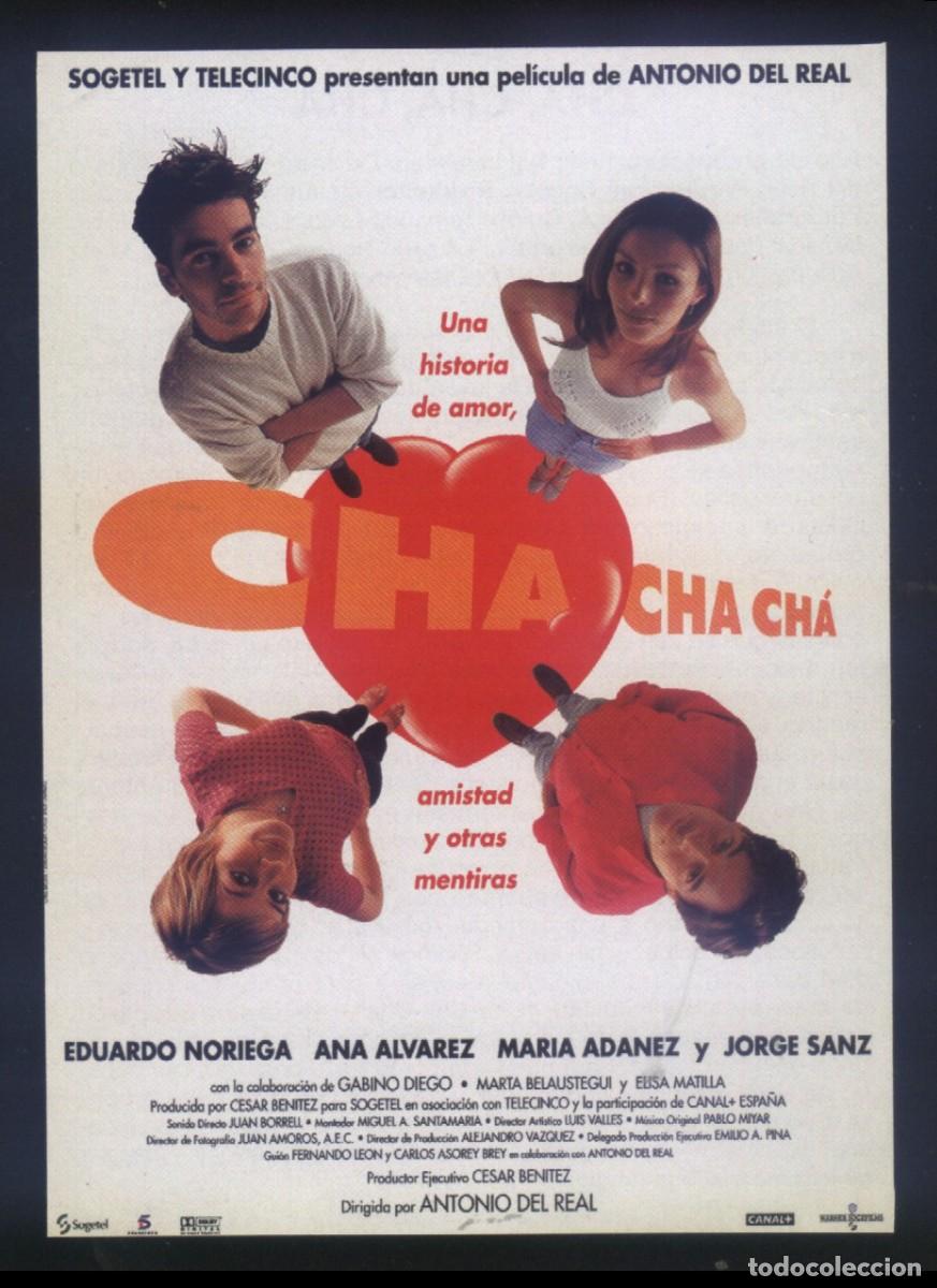 Cine: Q-12015- Cha-cha-ch&aacute; (FICHA T&Eacute;CNICA) Jorge Sanz - Eduardo Noriega - Ana &Aacute;lvarez